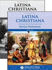 Latina Christiana Review Worksheets Set Fourth Edition